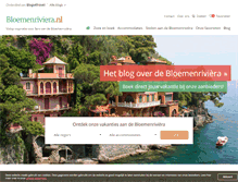 Tablet Screenshot of bloemenriviera.nl